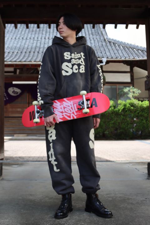 セントマイケル×WIND AND SEA HOODIE(SM-A21-0000-066) style.2021.9.24.