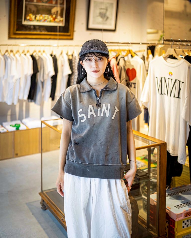 ©︎SAINT Mxxxxxx SAINT HALF ZIP SWEAT style 2026.05.03