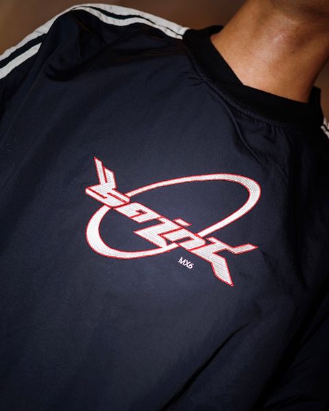 ©SAINT M×××××× NYLON PULLOVER 9月14日(土)新作発売！(RED)