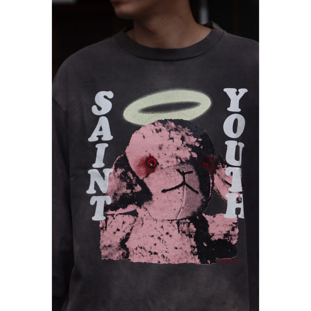 新品未使用 SAINT MICHAEL LS TEE_PINKSHEEP-