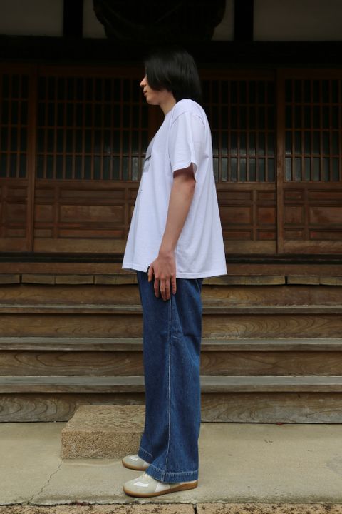 Graphpaper POET MEETS DUBWISE for Graphpaper Oversized Tee “WORDS AND SILENCE” style.2021.4.17.