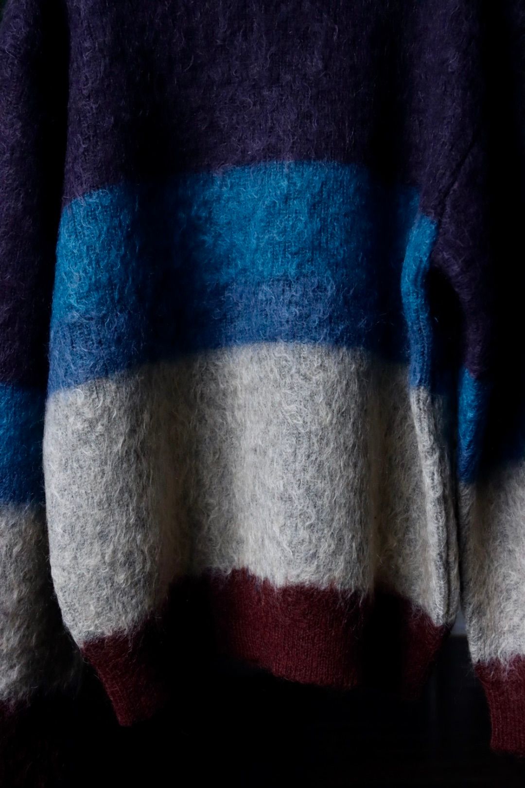 YOKE - ヨーク23AW MOHAIR BORDER CREWNECK SWEATER(YK23FW0572S YOKE - ヨーク23AW MOHAIR BORDER CREWNECK SWEATER(YK23FW0572S