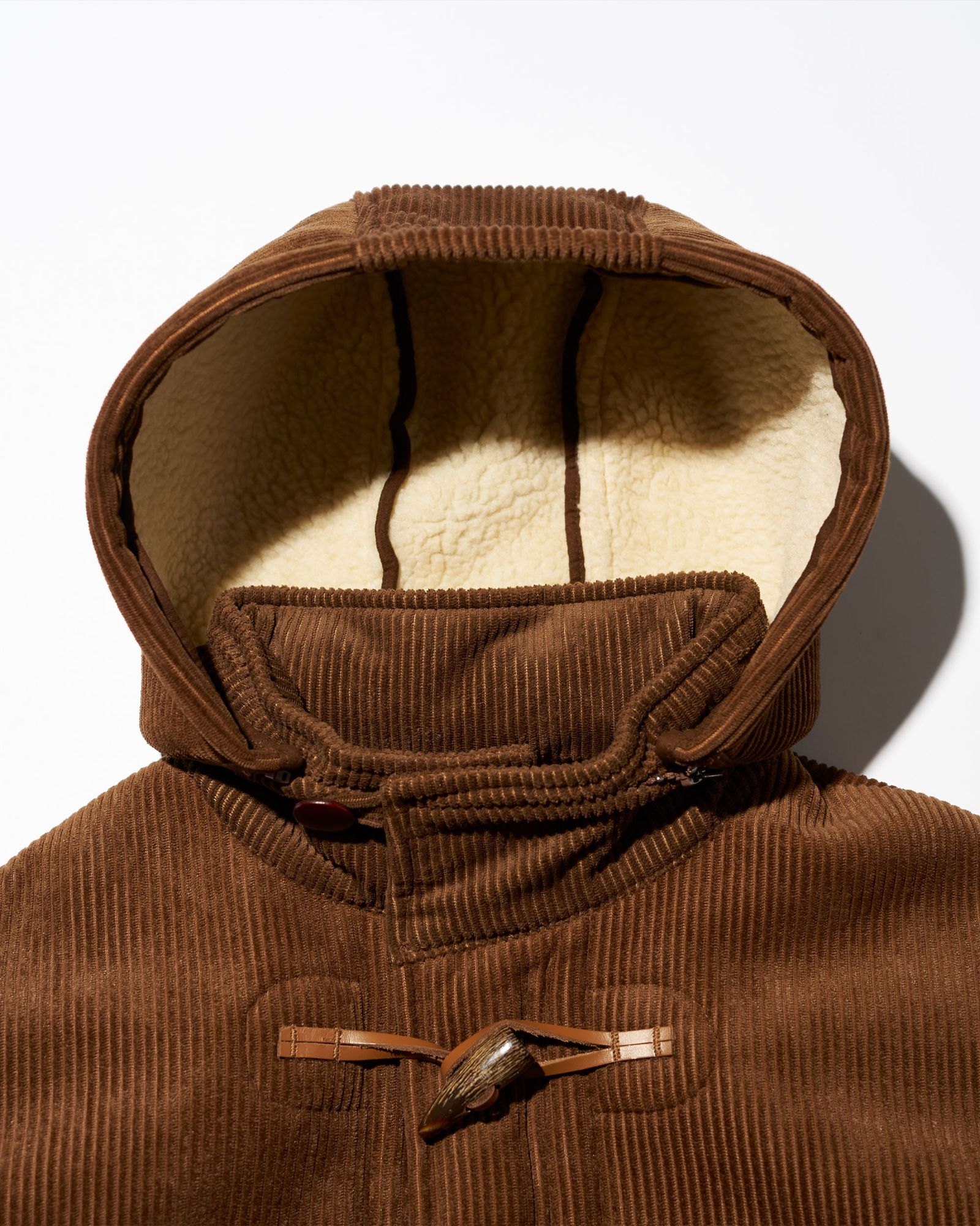 フレッシュサービス SHERPA CORDUROY DUFFLE COAT(FSC254-10064)BROWN☆11月22日(土)発売！