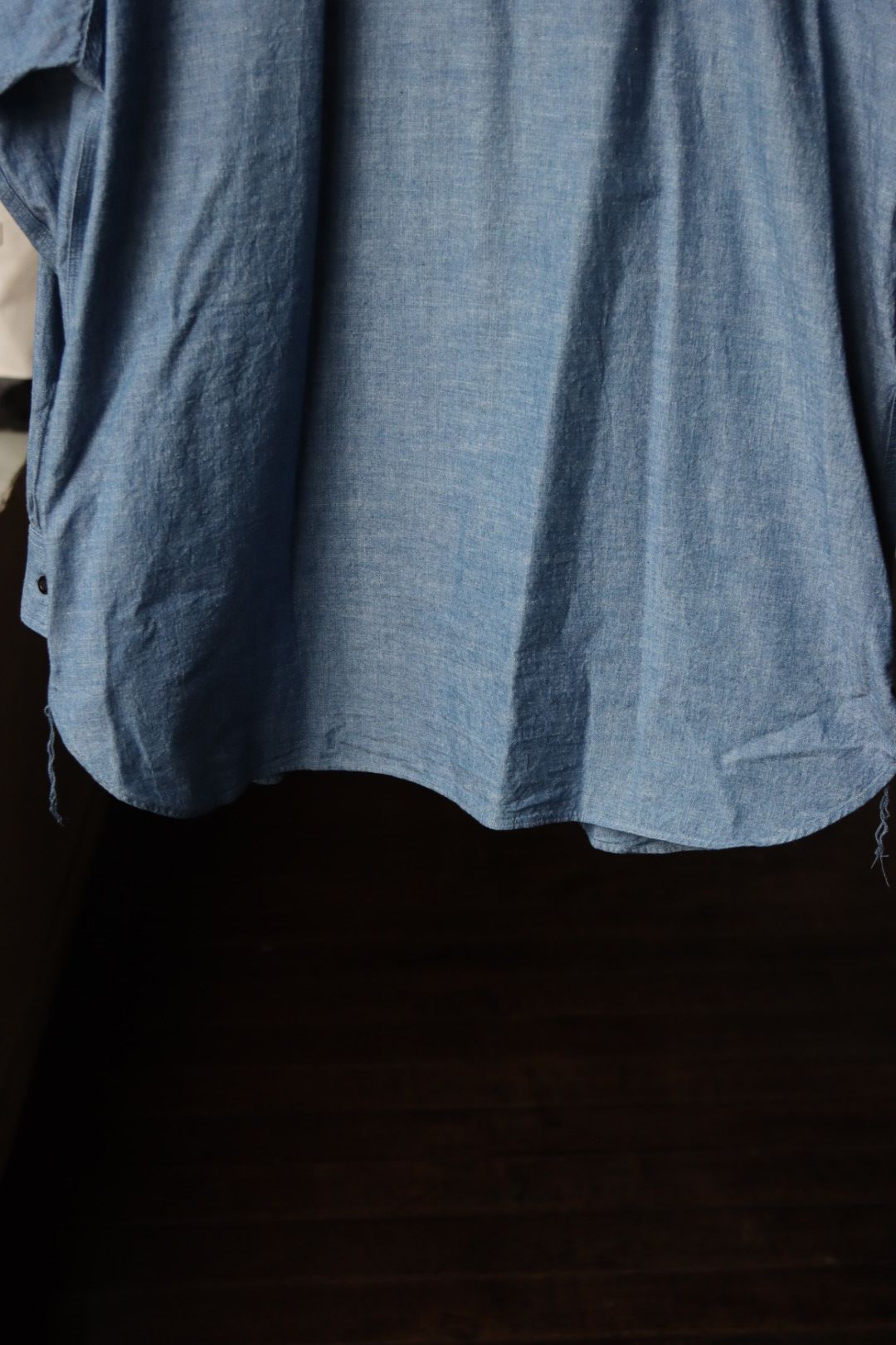 アプレッセ23AWシャツ BB Washed Chambray Shirt(23SAP-02-09M)INDIGO