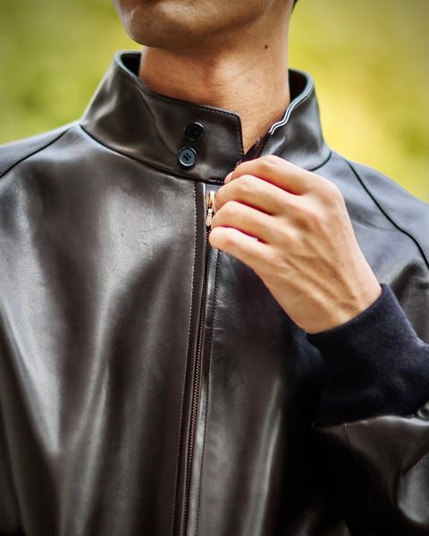 A.PRESSE Leather Harrington Jacketスタイル 9月21日(土)新作発売！