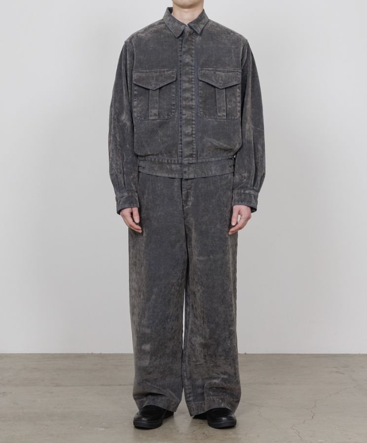 マーカ 26AW CANADIAN MILITARY WORK JACKET(M26C09BL01C) GRAY ☆新作発売！