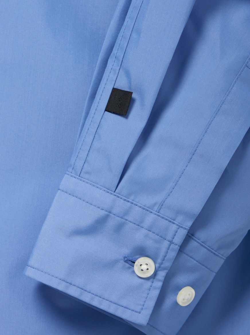 DAIWA PIER39(ダイワピア39) TECH REGULAR COLLAR SHIRT L/S SOLID(BE-81026)SAX☆2月21日(土)発売！