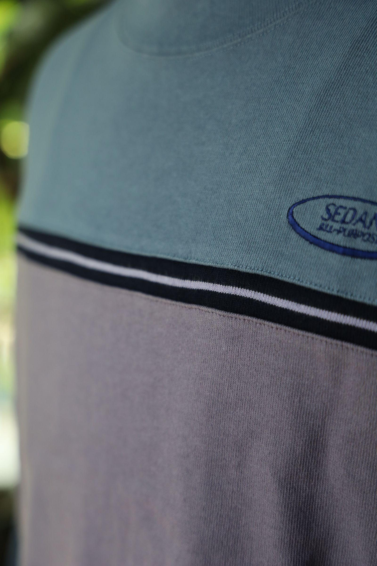 セダンオールパーパス FW24 Oval Logo Line Top(SD24F-CT02)Purple×Slate☆9月7日(土)発売！