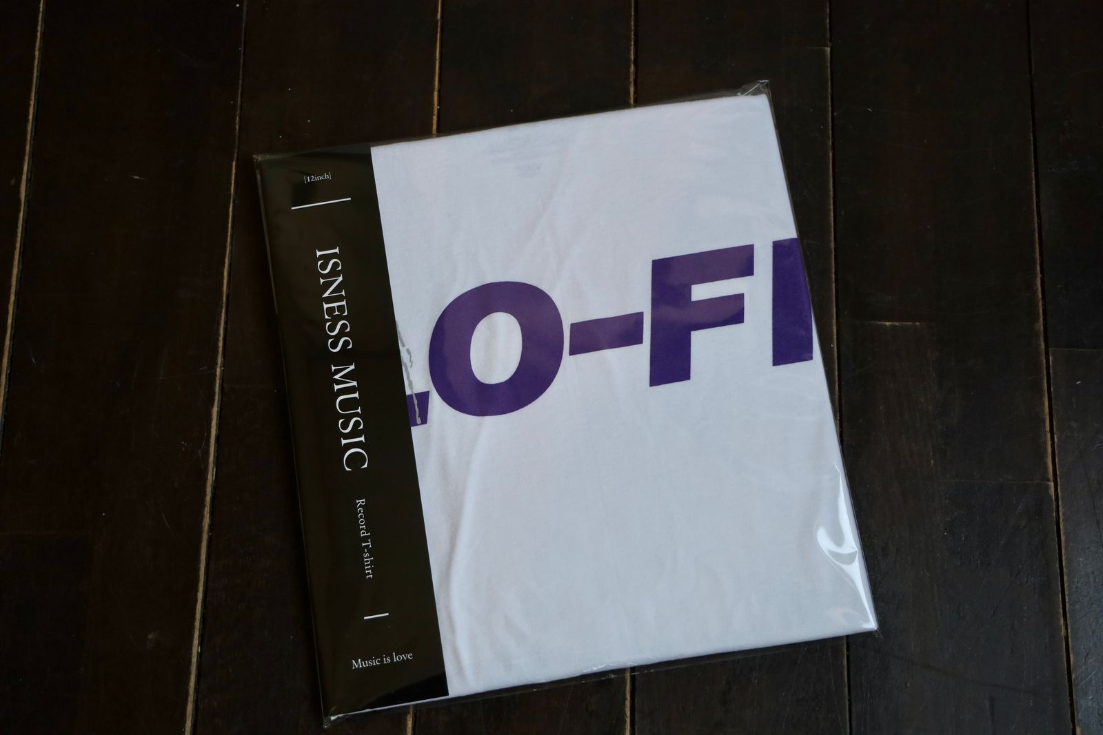 イズネスミュージック 25SS LO-FI T-SHIRT(IMP5_24_LOFI5ST01)WHITE