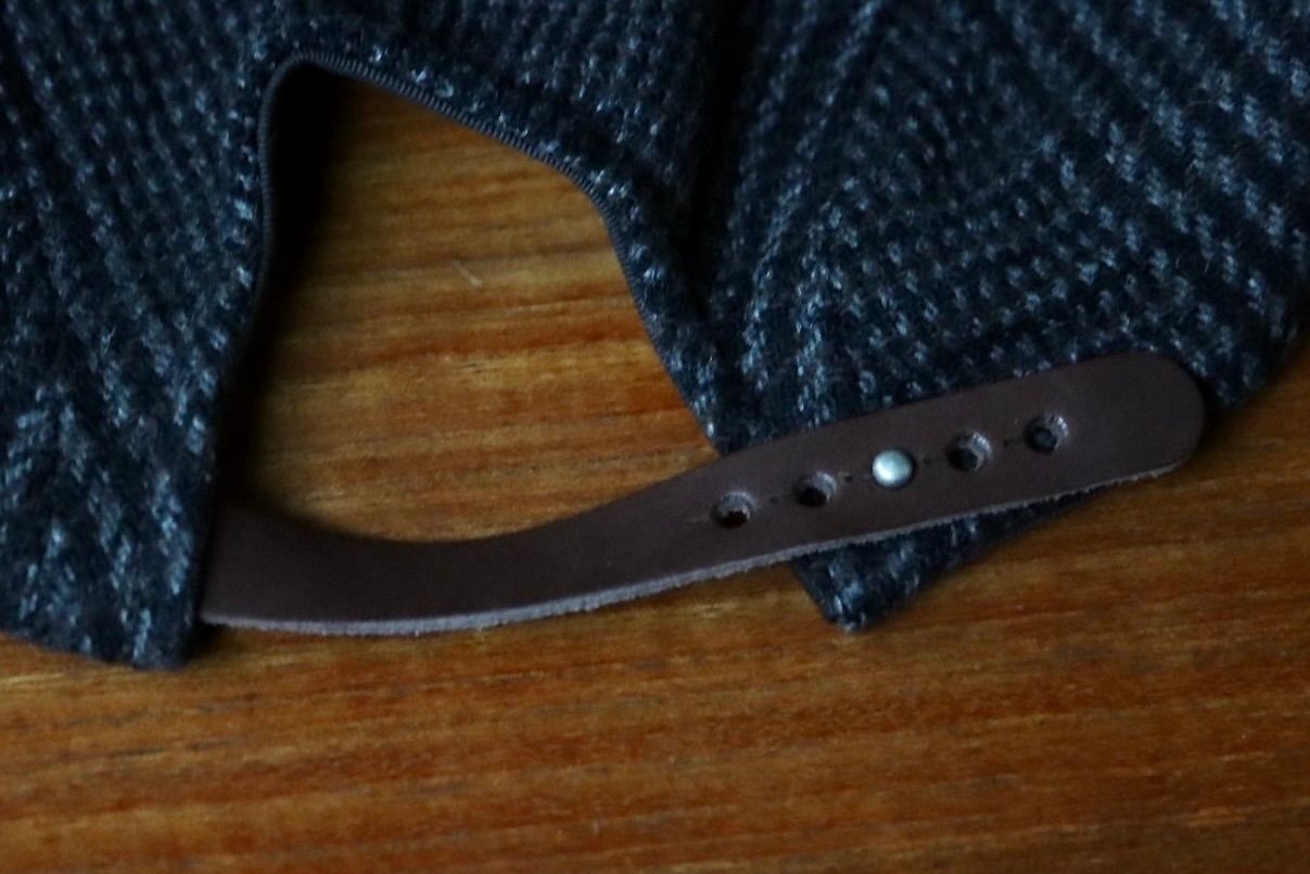 エンダースキーマ 25SA キャップ tweed jet cap(xu-c-twc)brown