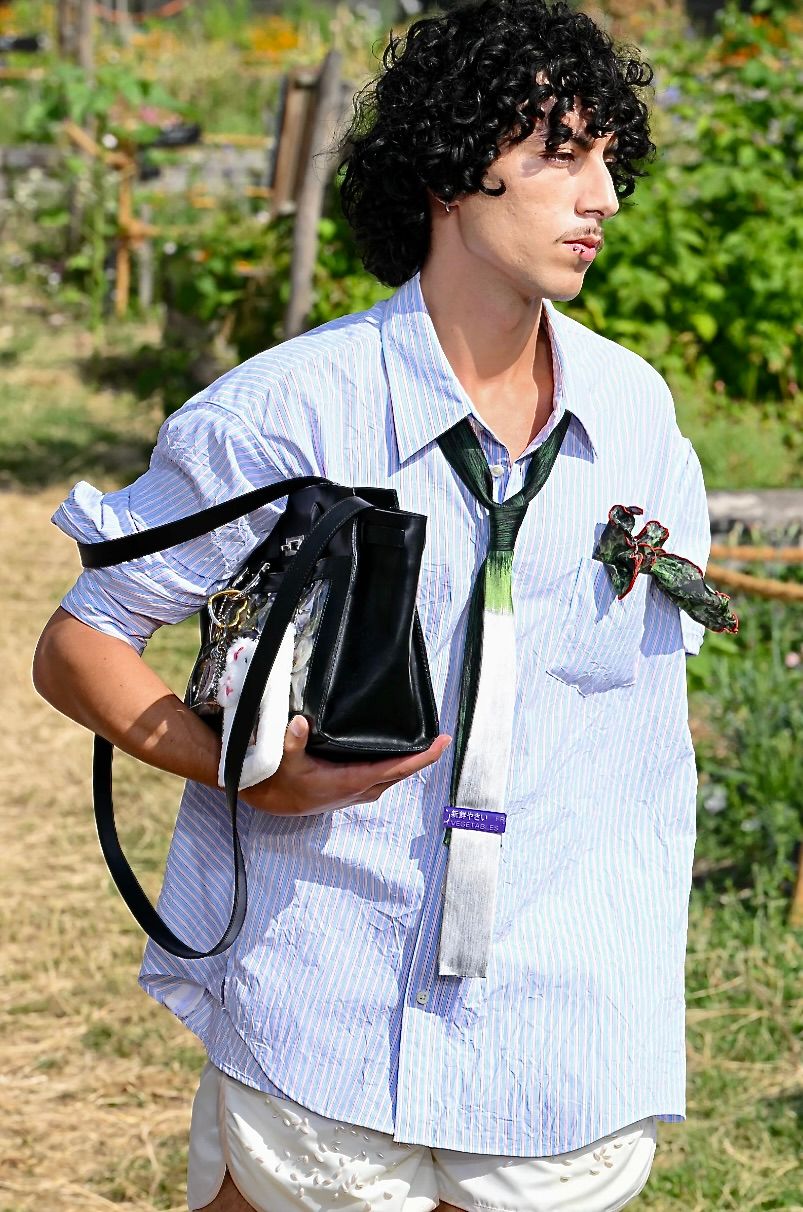 doublet ダブレット26SS ROOT VEGETABLE TIE (26SS84TE11) RADISH★1月17日(土)11:00発売！