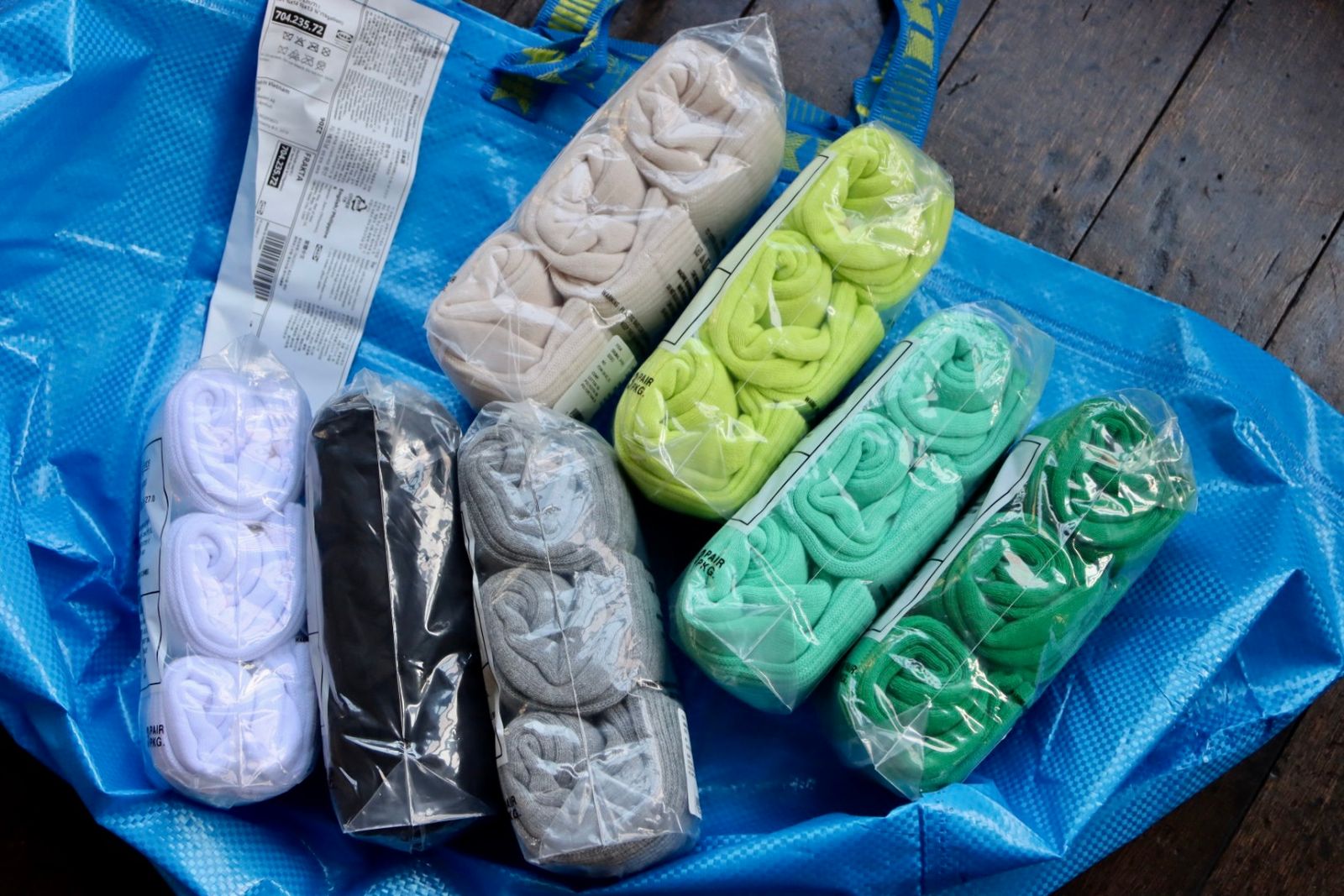フレッシュサービス ソックス ORIGINAL 3-PACK SOCKS(MINT GREEN)