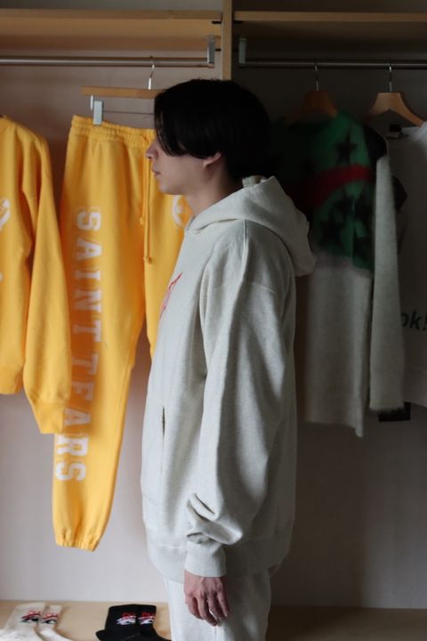 ©SAINT M×××××× HOODIE_LOGO(SM-A21-0000-033) style.2021.9.3.