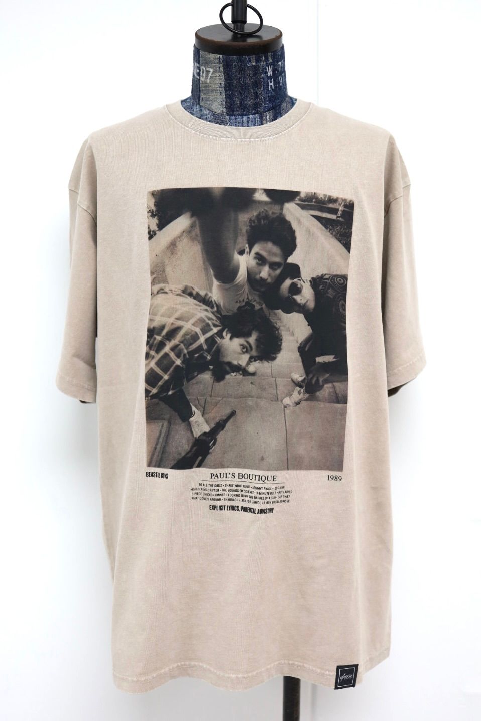 U/MUSIC ユーミュージック Beastie Boys Photo SS Tee(UM-MK8-0000-001)★新作発売！