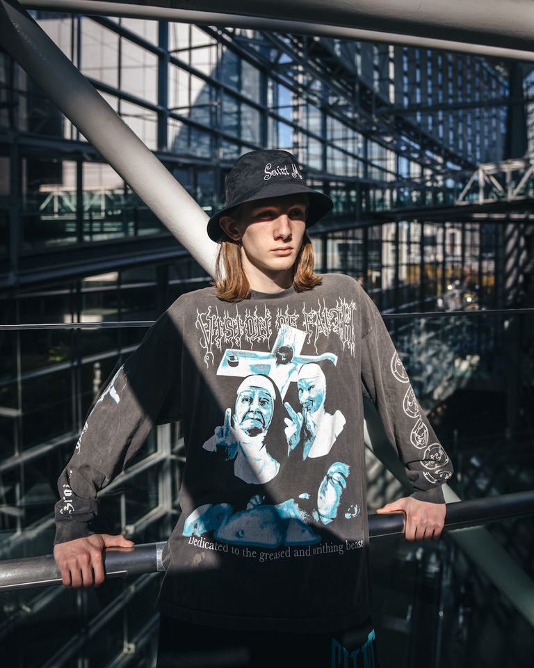 SAINT MICHAEL セントマイケル 23SS BUCKET HAT ちいさい バケット 