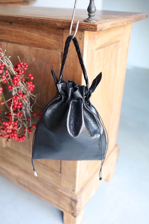 エンダースキーマ バッグ woven sac gloss(yv-b-wsg)black☆12月6日(土)発売！