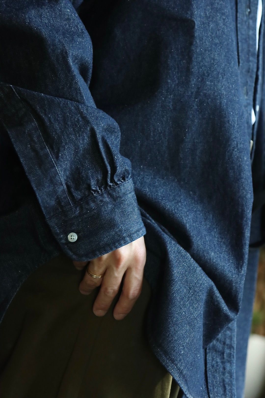アプレッセ22FW BD Denim Shirtスタイル