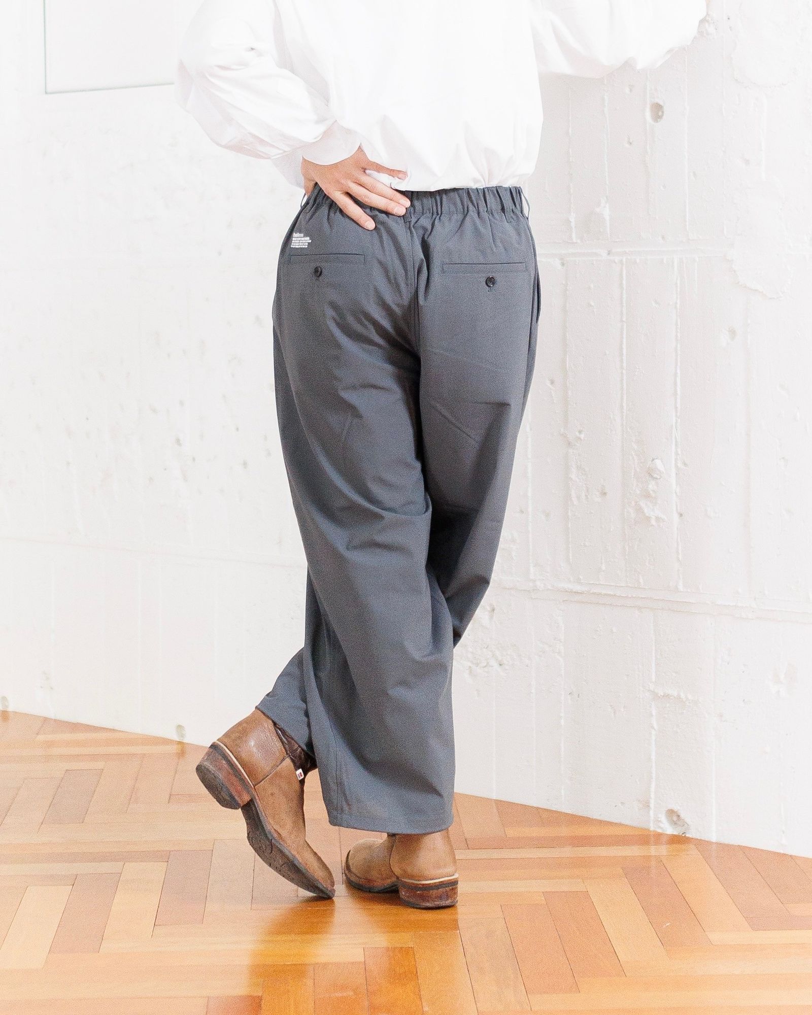 FreshService - フレッシュサービス WOOLY CLOTH WIDE TROUSERS