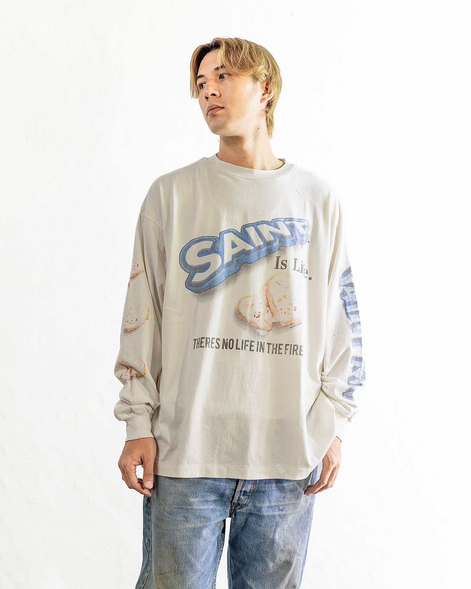 SAINT Mxxxxxx HEART CKIE LS TEE style 8月10日(土)新作発売！