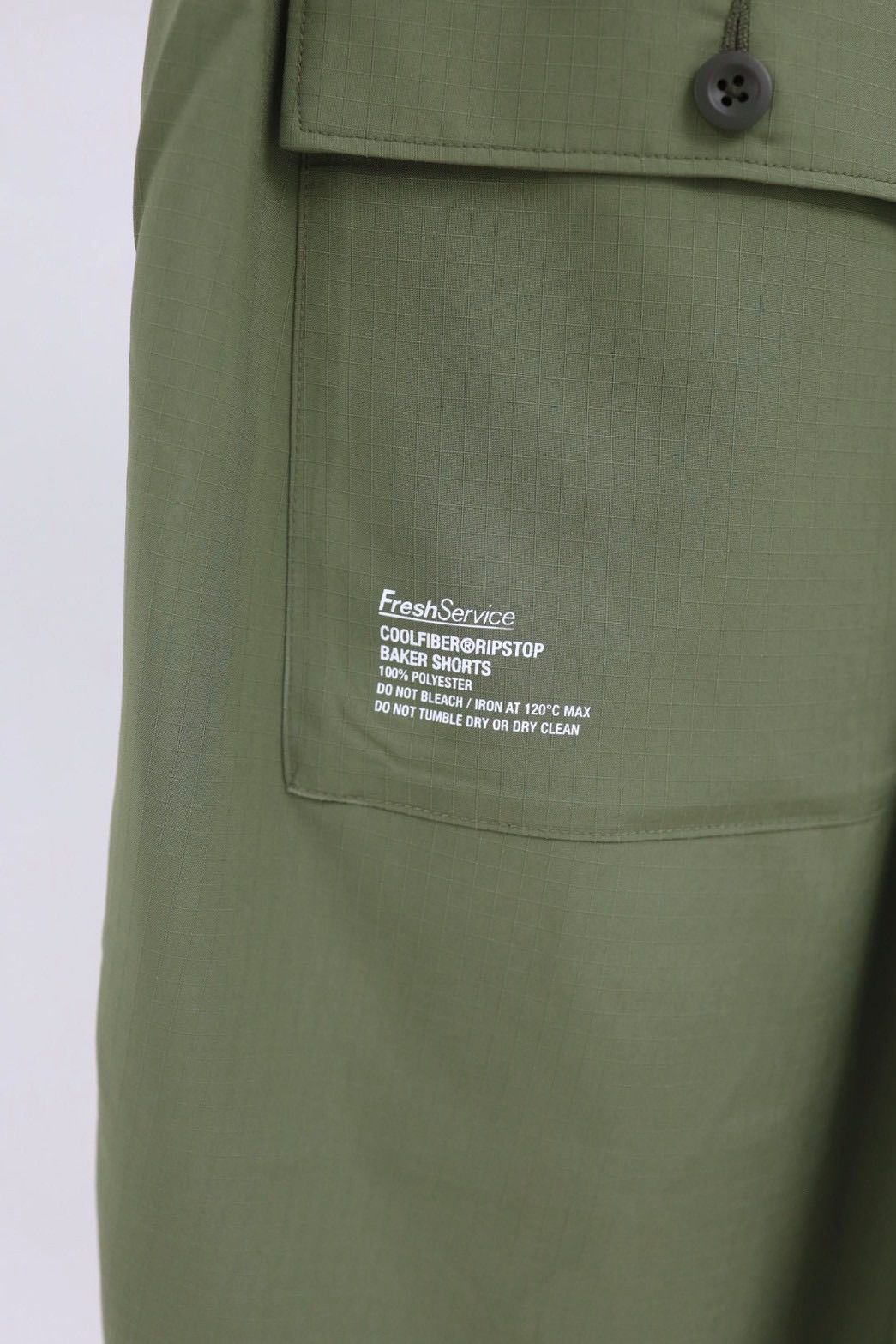 フレッシュサービス 26SS COOLFIBER® RIPSTOP BAKER SHORTS(FSC262-40011)KHAKI