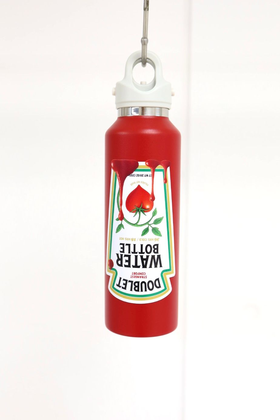 doublet ダブレット26SS FRIDGE STYLE WATER BOTTLE/MEDIUM (26SS87AC41)KETCHUP★2月14日(土)11:00発売！