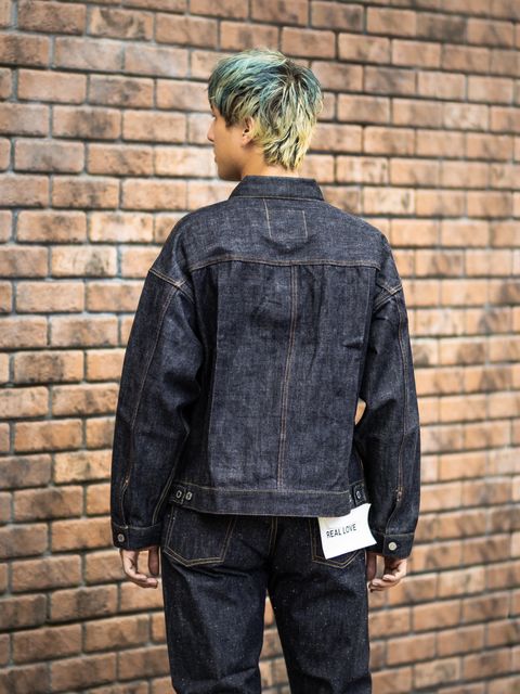 SAINT Mxxxxxx BBJ_DENIM JACKET REGID 2nd MARKスタイル