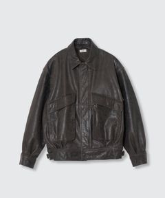 YOKE 26FW Leather Flight Jacket(YK26FW01304B)Dark Brown★9月5日(土)発売！