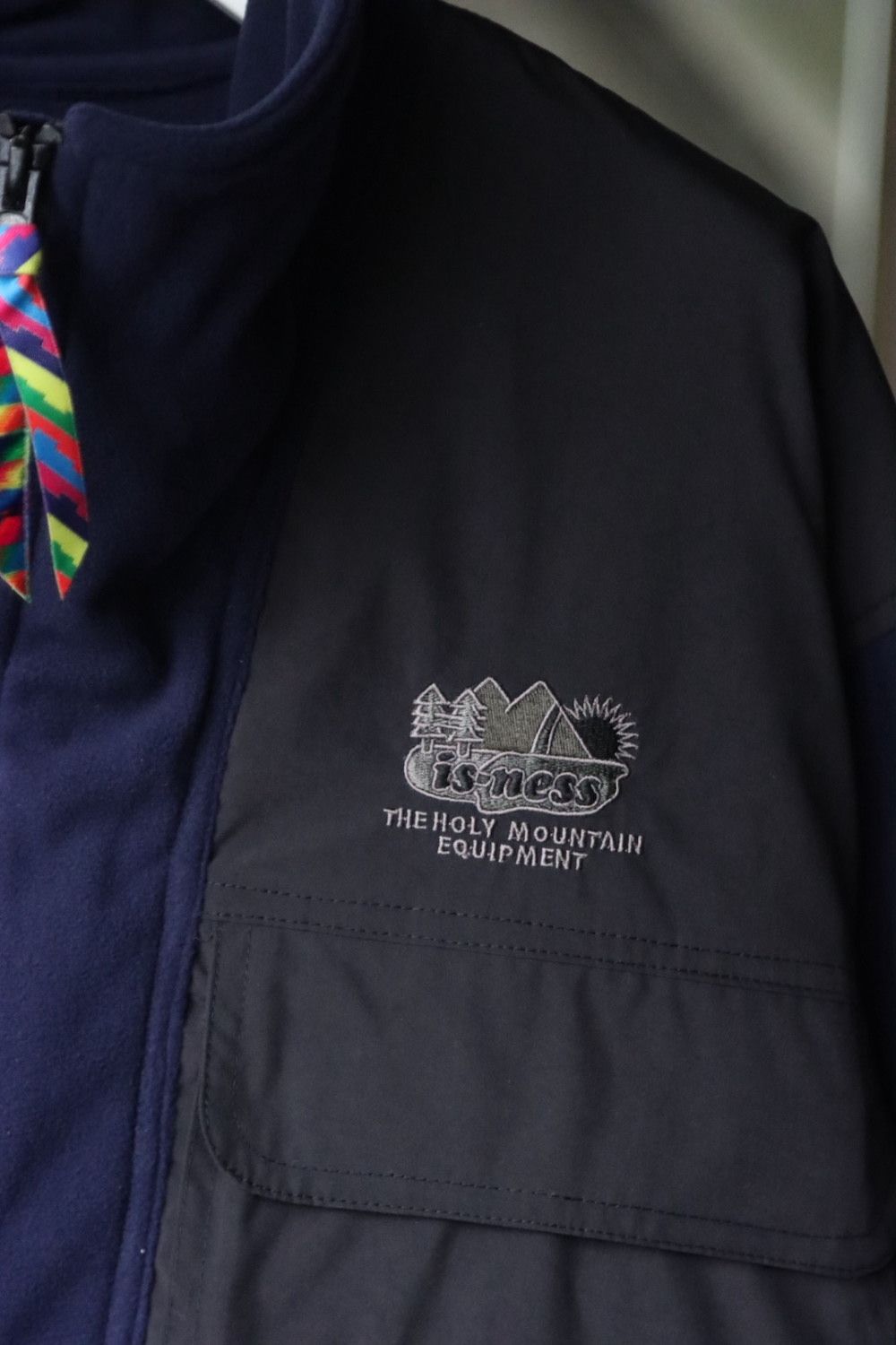イズネス22AW THM FLEECE JACKET (1004AWCS01)NAVY