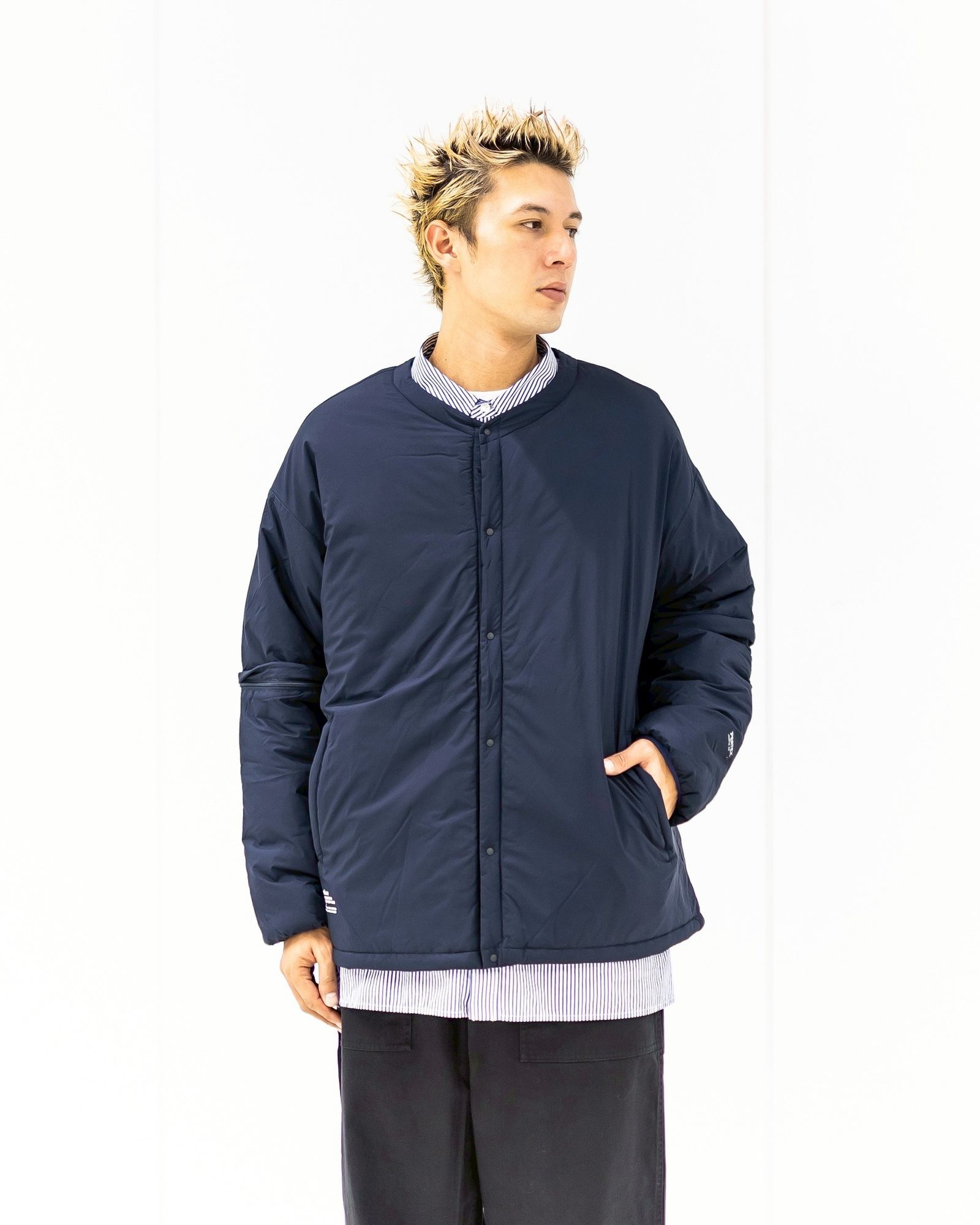 フレッシュサービス PERTEX® QUANTUM AIR MINI RIPSTOP SNAP JACKET(FSC253-30196)NAVY★10月18日(土)発売！