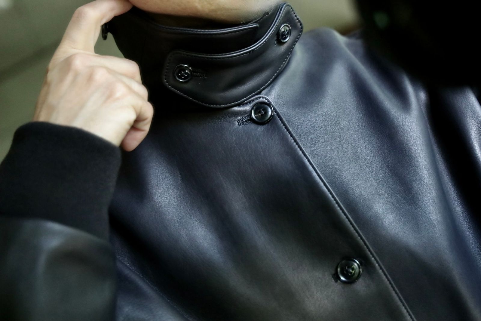 blurhms Lamb Leather Jacketスタイル.2024.8.24. | 5263 | mark