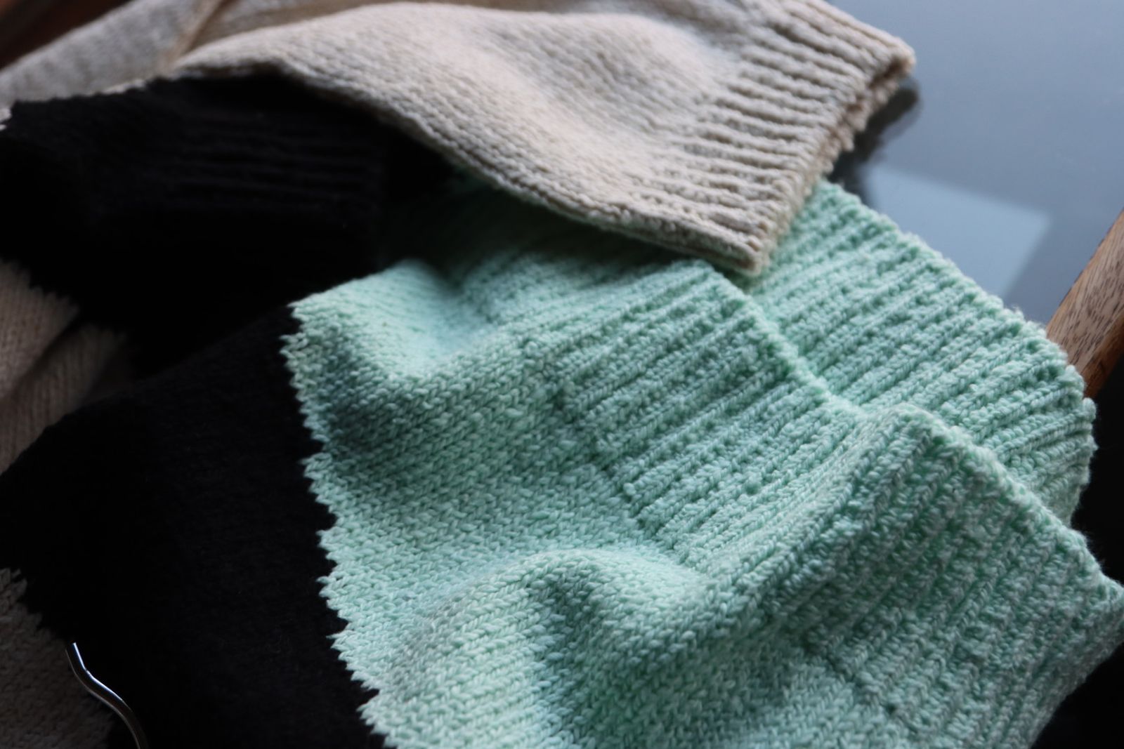 YOKE - ヨーク23SSニット Intarsia Cotton Sweater(YK23SS0491S)ECRU※2