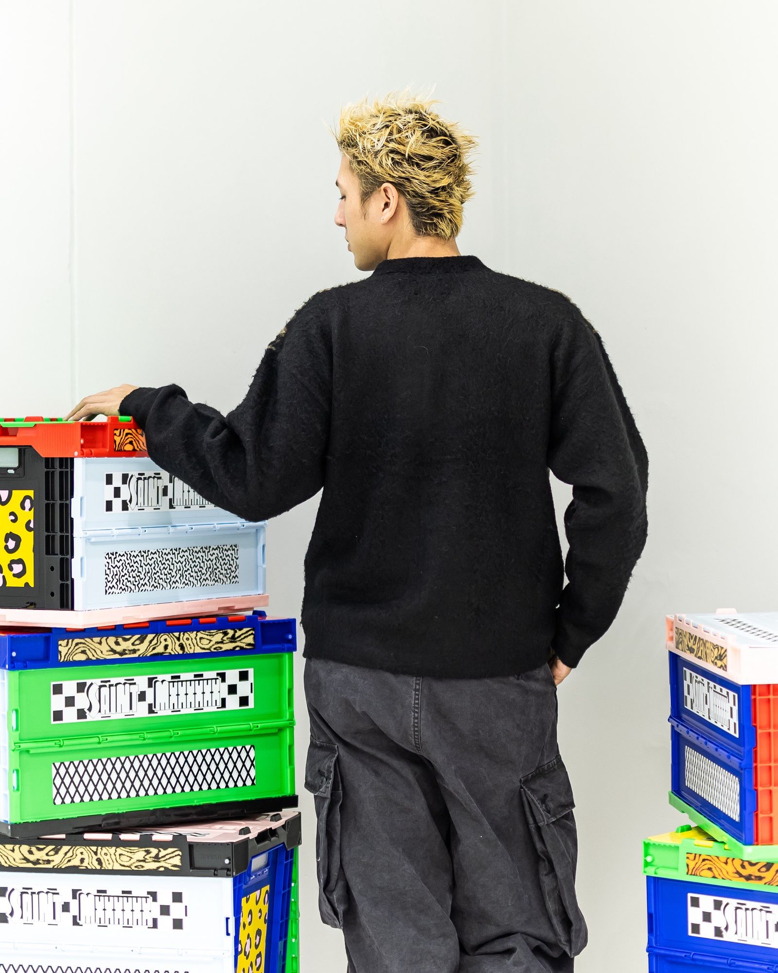 SAINT Mxxxxxx LEOPARD KNIT CARDIGAN 10月11日(土)新作発売！