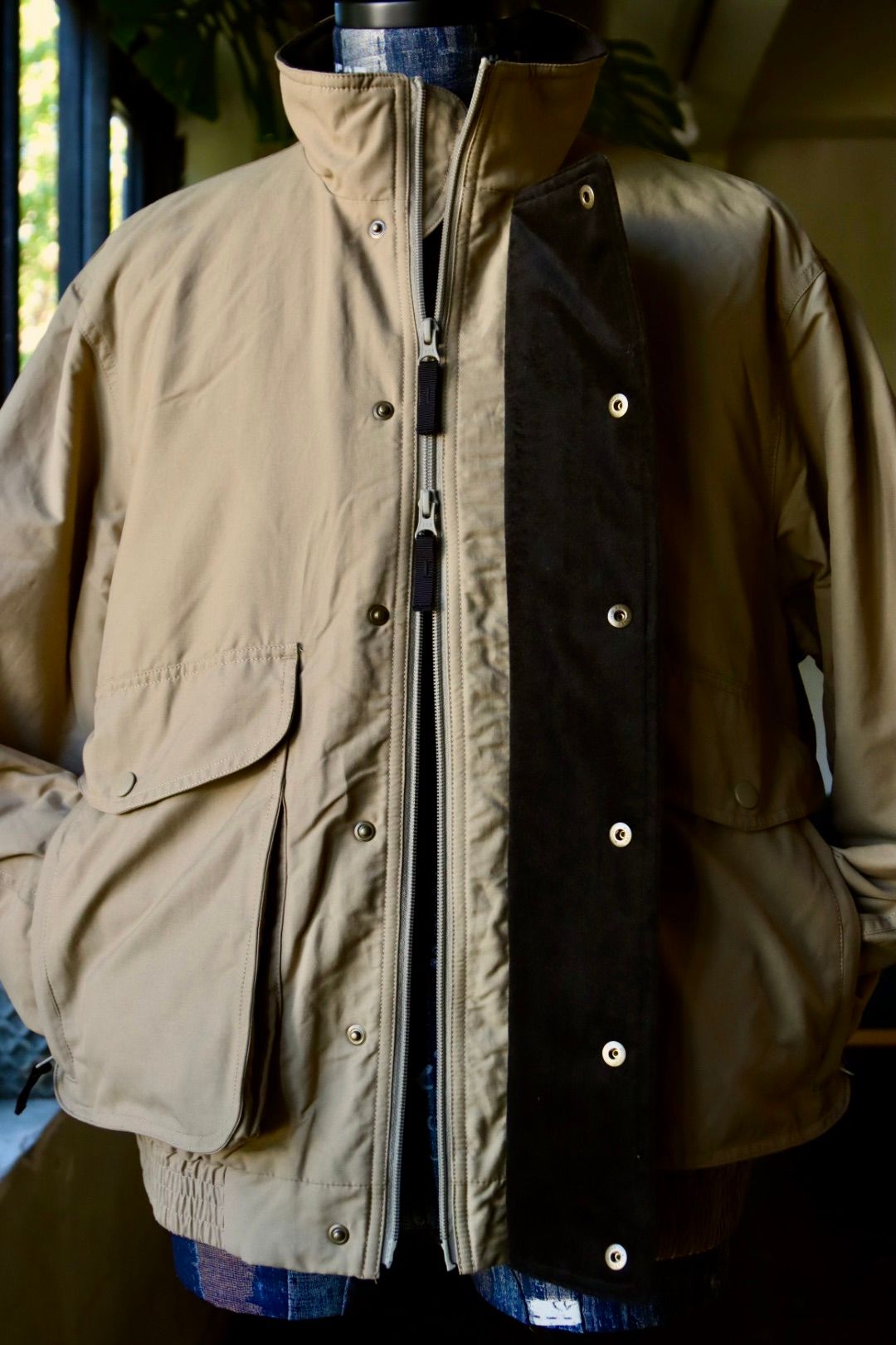 セダンオールパーパスFW23 Fleece Lined Jacket (SD23F-JK03)Khaki
