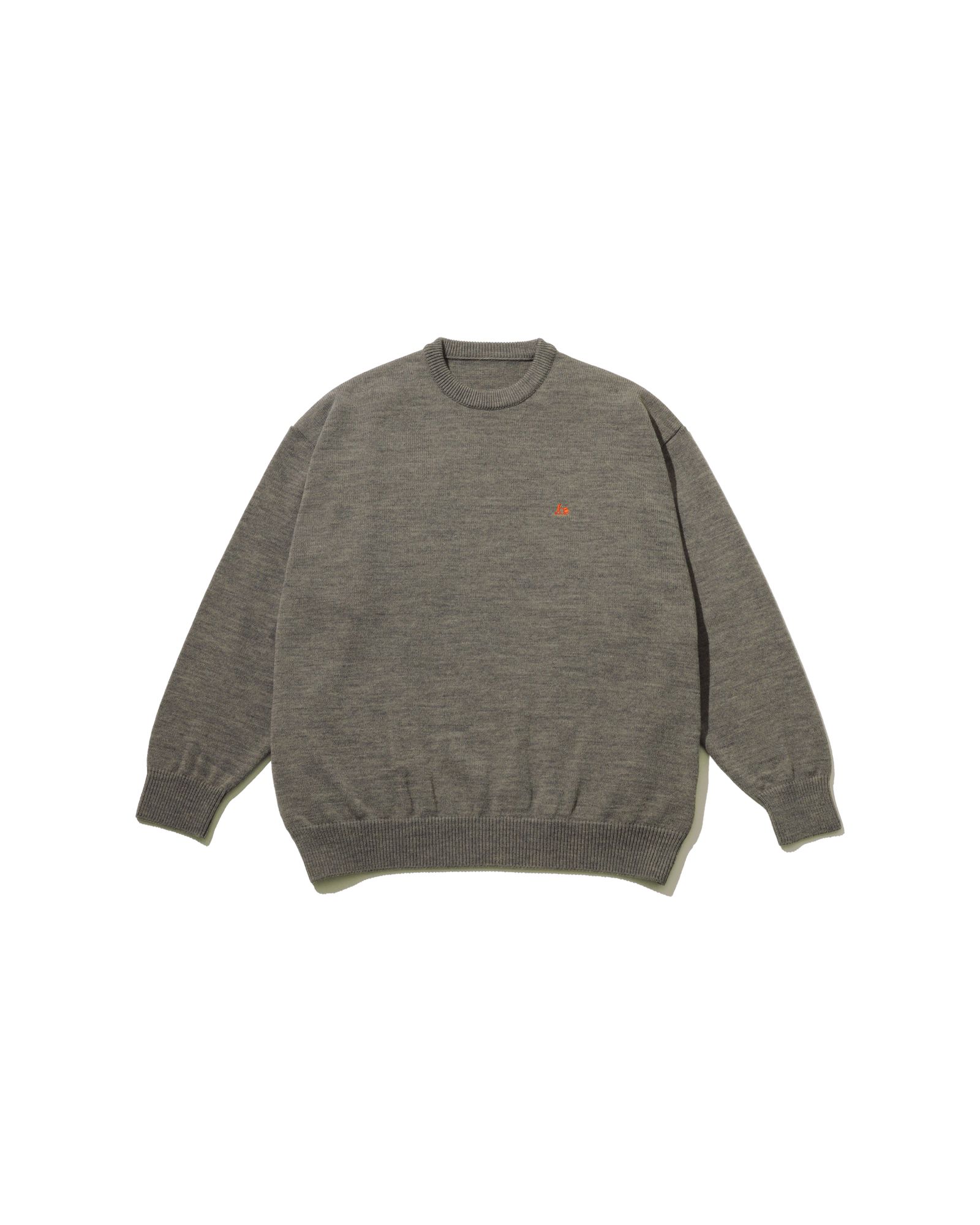 フレッシュサービス 26AW THERMAL JERSEY CREW NECK KNIT(FSC263-80007)GRAY☆10月17日(土)新作発売！
