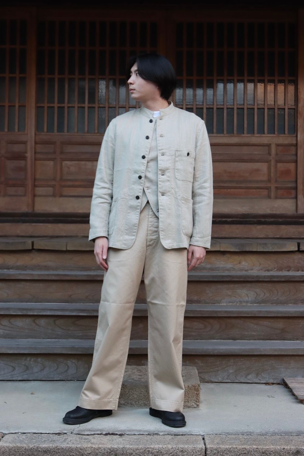 Ets.Materiaux French work jacket(22010300260010) style.2022.1.16 