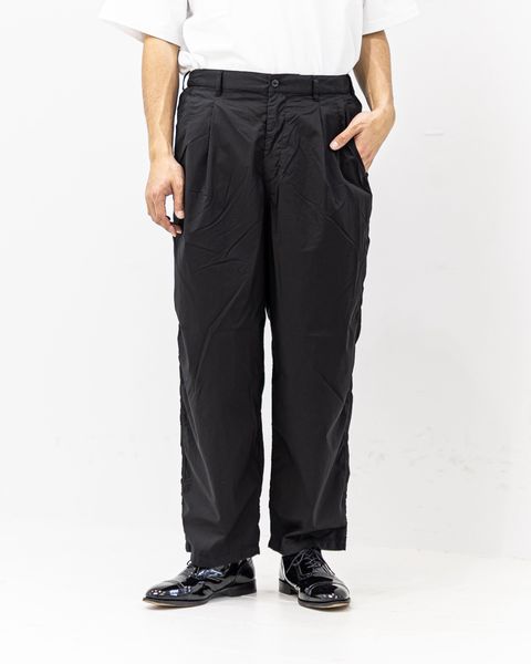 グラフペーパー 26SS Garment Dyed Typewriter Oversized Slacks(GM261-40102B)BLACK☆3月7日(土)発売！