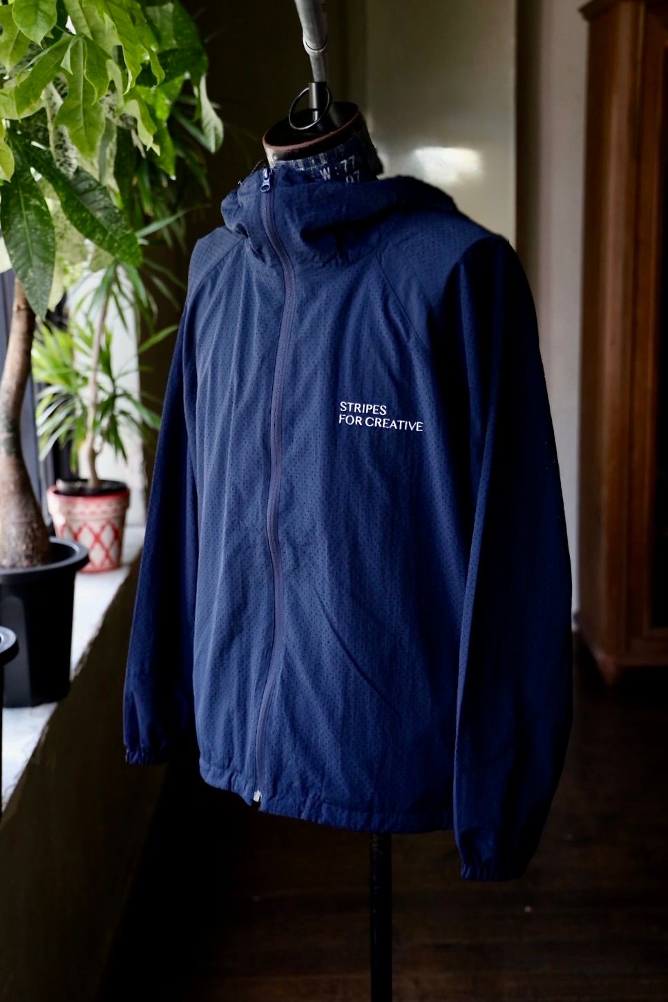 S.F.C 25FW エスエフシー PUNCHING NYLON HOODY(SFCFW25J05)Navy☆9月20日(土)発売！