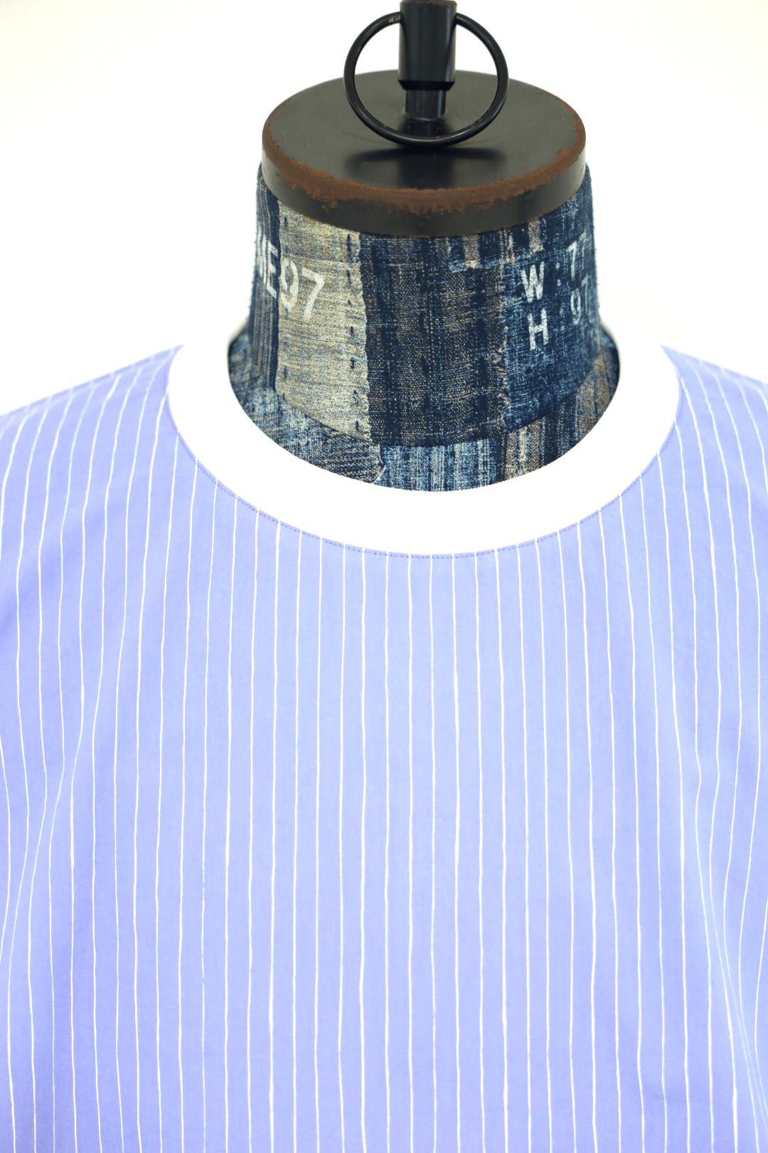 S.F.C 2026FW エスエフシー STRIPE CREWNECK SHIRT (SFCFW26S01)Sax☆9月12日(土)発売！