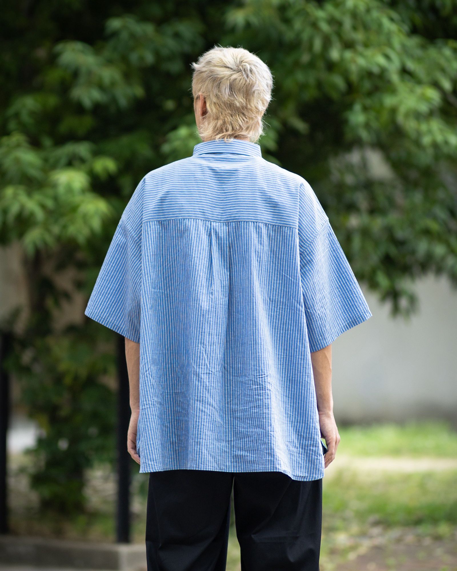 FreshService HRAFTeX® S/S STRIPE SHIRT (BLUE STRIPE) 5月30日(土)新作発売！