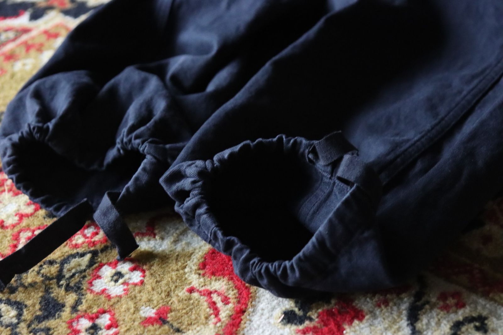 アプレッセ24SS Silk Hemp French Air Force Mechanic Pants (24SAP-04-20H)BLACK☆2月23日(土)発売！