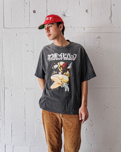 セントマイケル25SS カウボーイビバップ CB_SS TEE(SM-HR8-0000-C04)BLACK