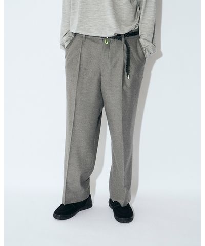 SEDAN ALL-PURPOSE Tech Flannel Wide Slacks