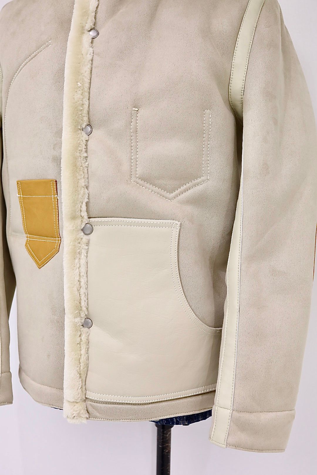 ジュンヤワタナベマン 25AW エステルボアムートンレザージャケット(WP-J025-051)☆11月1日(土)発売!