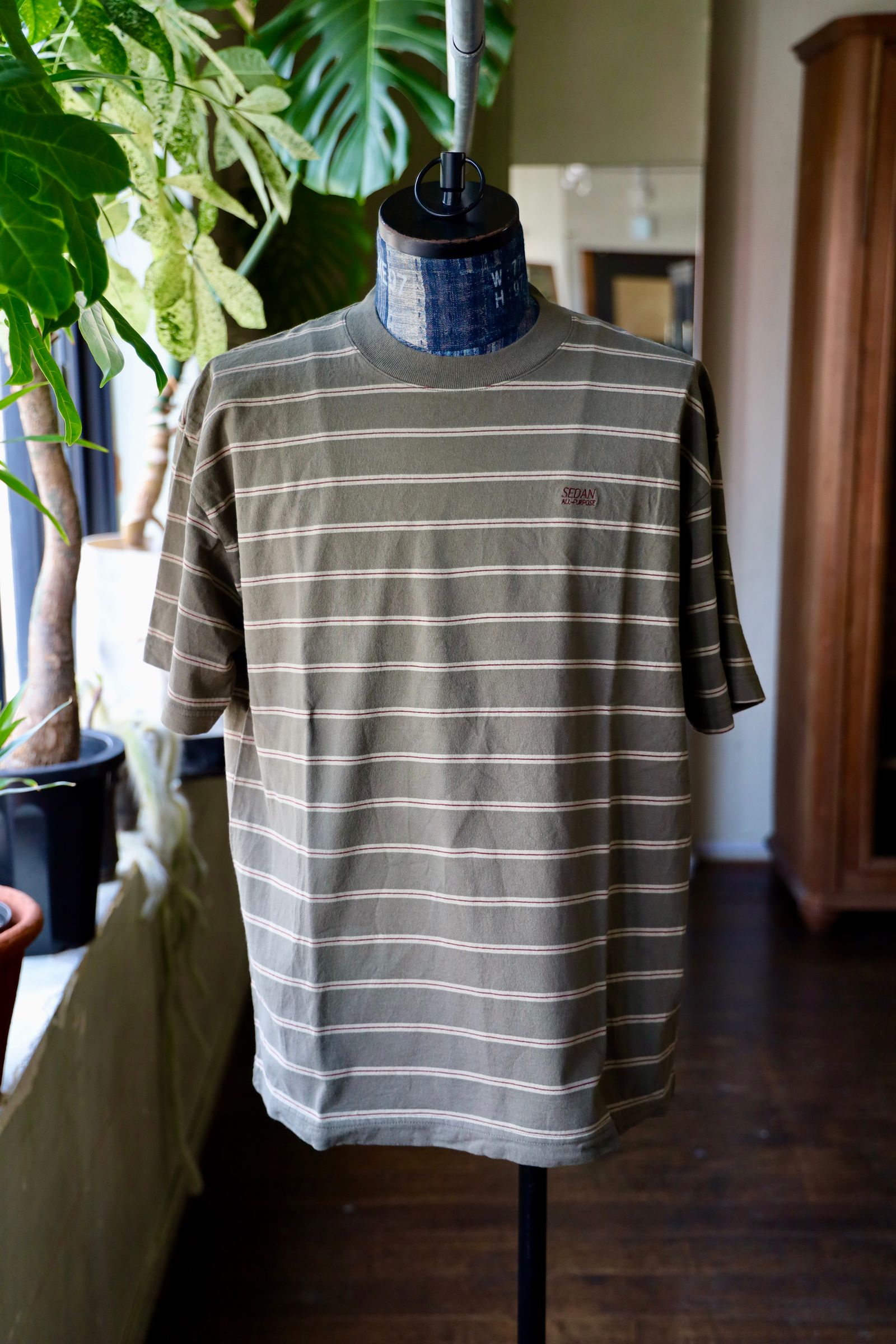 SEDAN ALL-PURPOSE - セダンオールパーパス SS25 Striped S/S