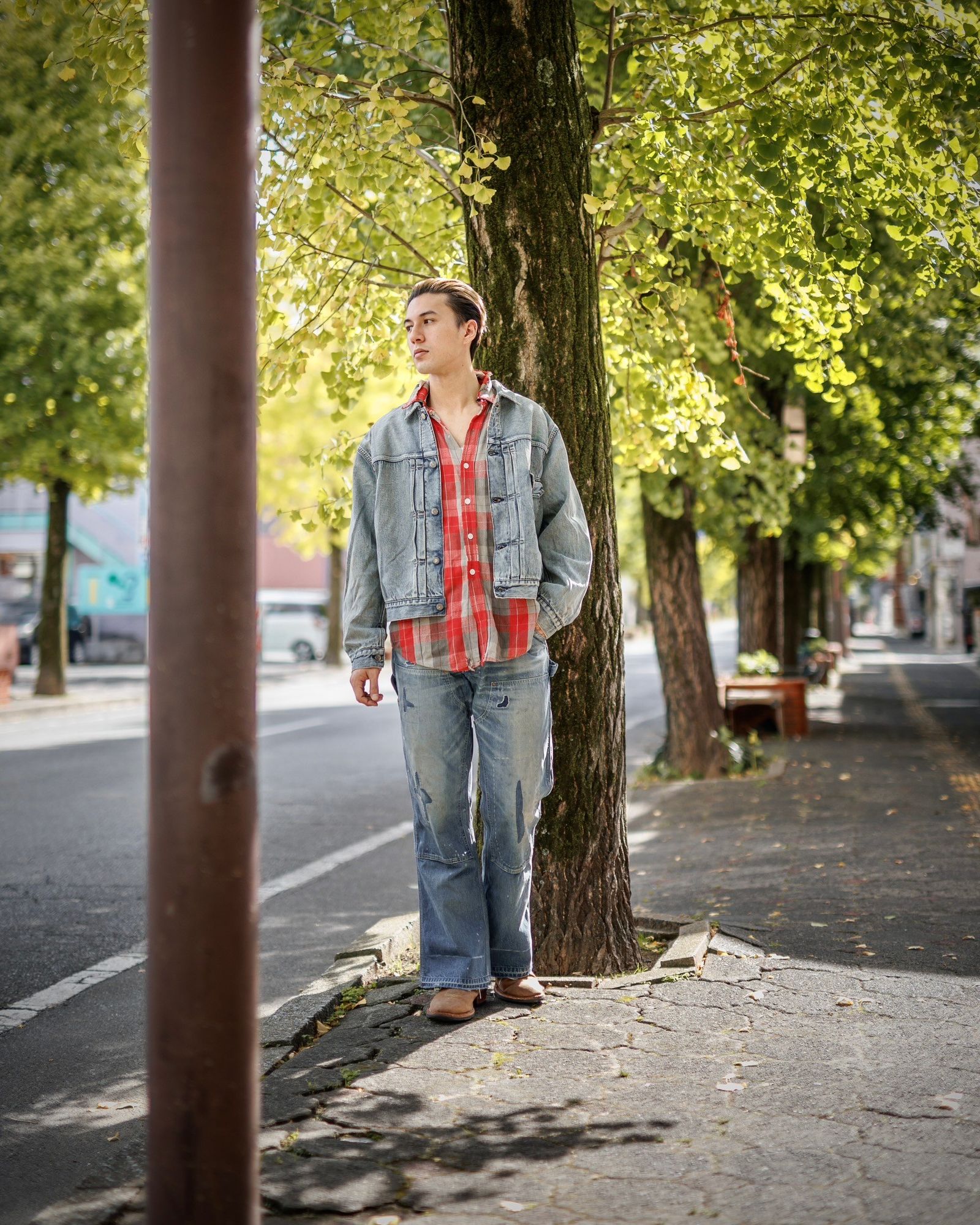 BOW WOW バウワウ BLANKET LINED DENIM JK AGING(BW242-BLDJA)INDIGO AGING