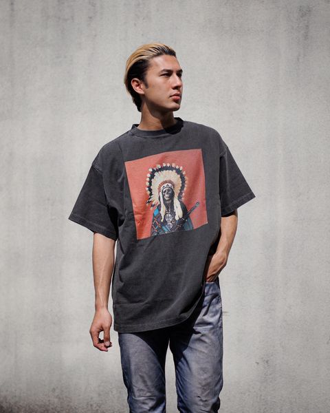 LASTMAN PRINTED TEE SHIRTS "CHIEF" 4月19日(土)新作発売！