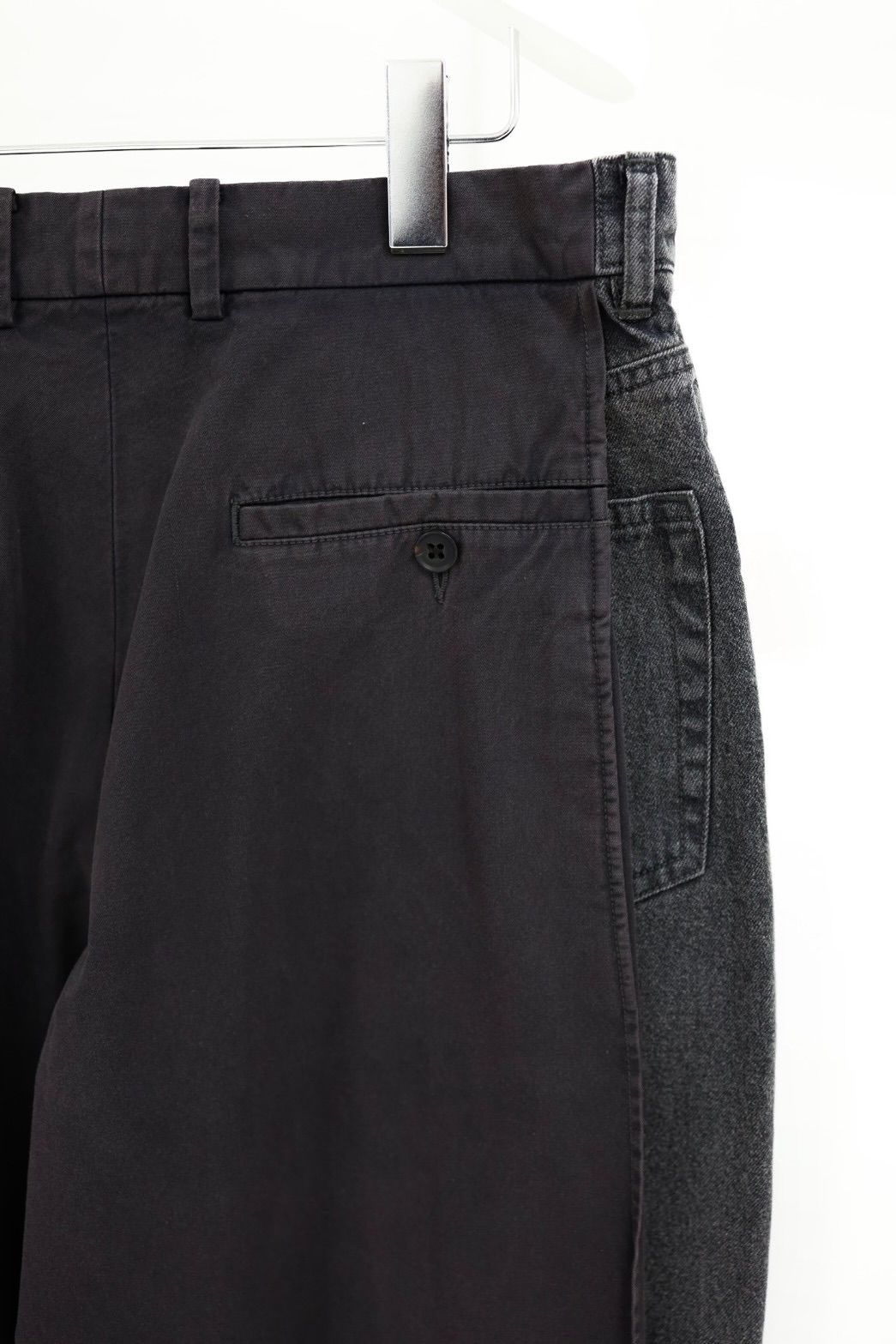 YOKE SPRING SUMMER 2026 Connected Chino&Denim Pants(YK26SS01214P)BLACK☆12月20日(土)発売！