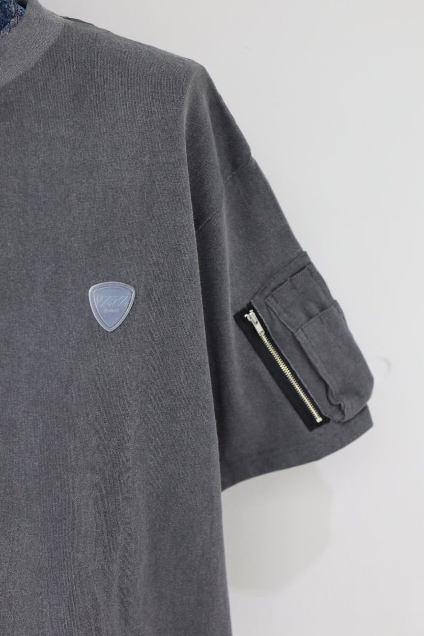 イズネス 26SS Arm Pocket T-Shirt (26SS_38_1008SSCS01)BLACK☆新作発売！