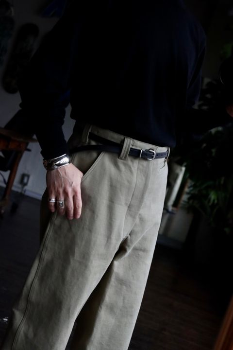 A.PRESSE アプレッセ23SS Motorcycle Trousersスタイル
