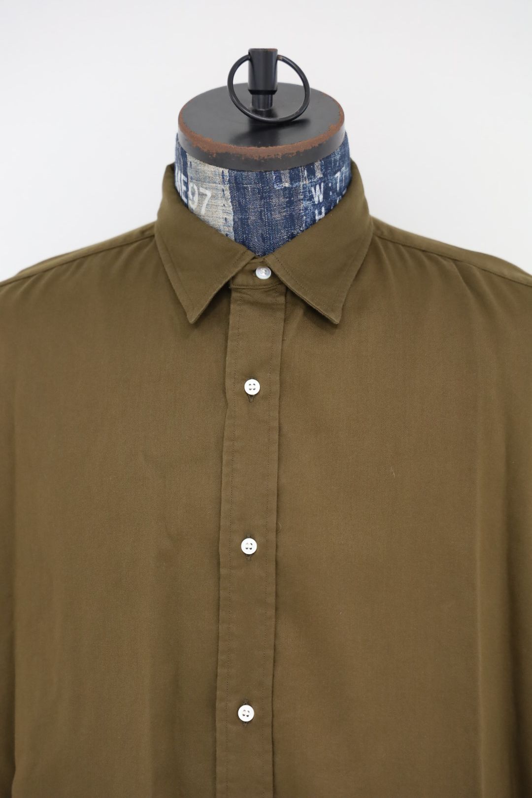 アプレッセ 2026 STYLE2 Double Weave Twill Regular Collar Shirts(26AAP-02-05)DARK OLIVE☆7月18日(土)新作発売！